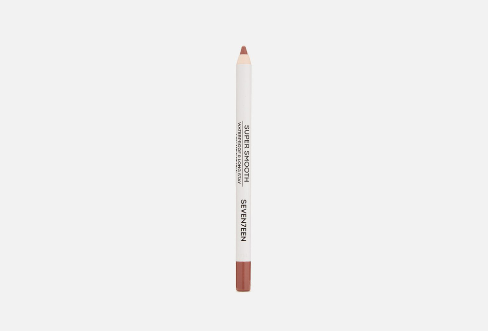 Seventeen Карандаш для губ Super Smooth W/P Lip Liner тон 02 Коричневый #1