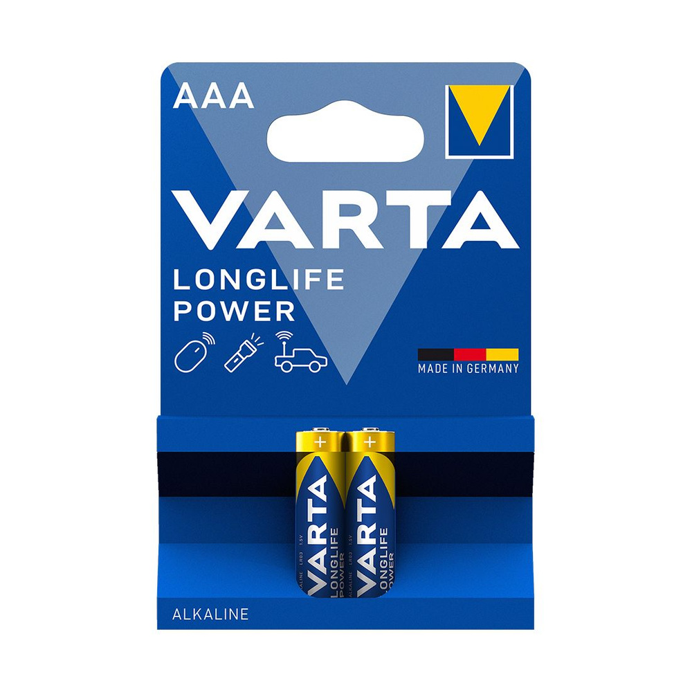 Батарейка VARTA Longlife Power Micro 1.5V - LR03/AAA (2 шт) - купить с ...