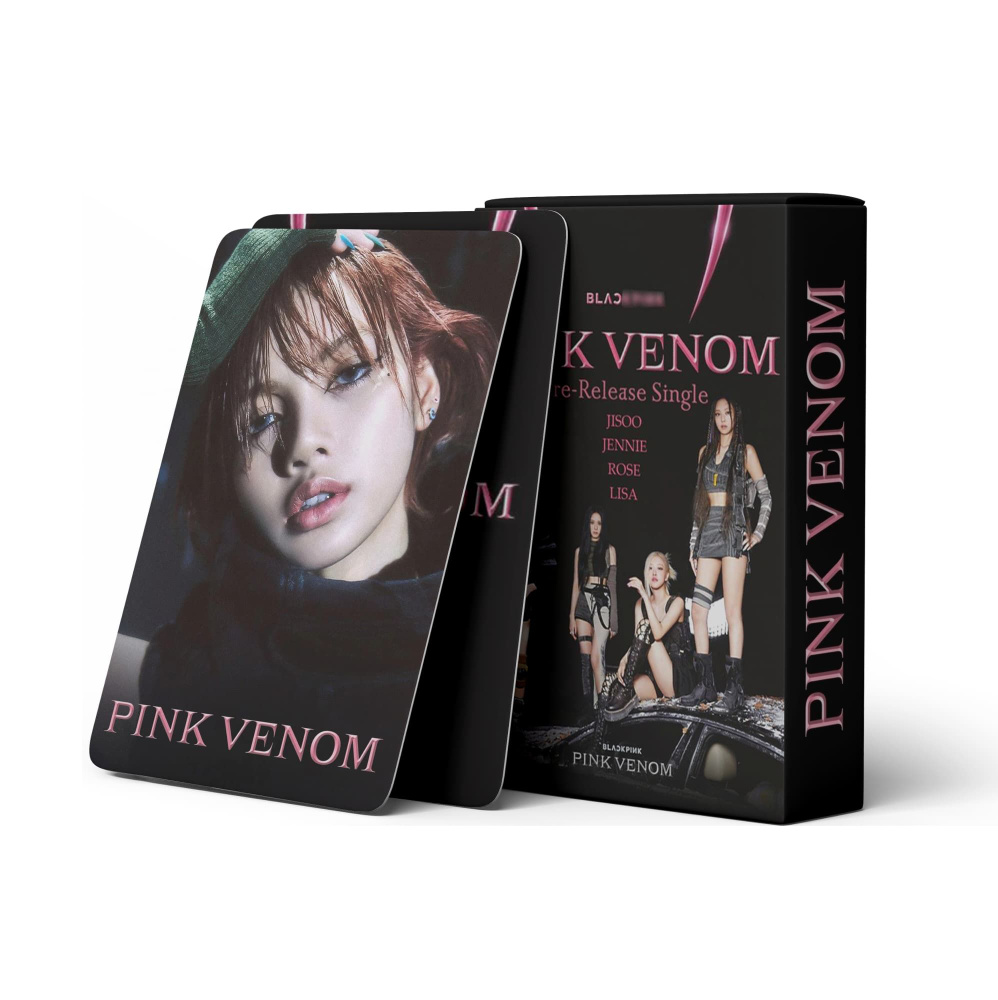 Набор карточек BLACKPINK VENOM, 54 штуки. #1