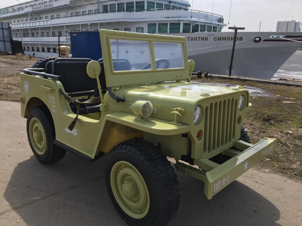 Электромобиль детский Джип Jeep Willys mini 2628