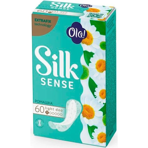 Ежедневные прокладки OLA! Light, Ромашка, тонкие, стринг-мультиформ, 60 ...