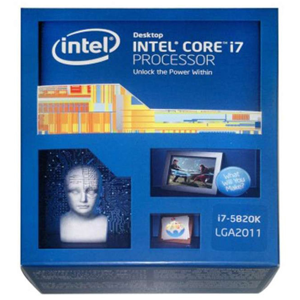 Процессор Intel Core i7 5-го поколения, BOX (с кулером), 6 яд., 3.3 ГГц ...