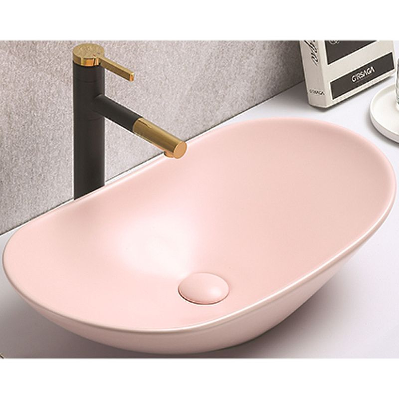 Раковина-чаша CeramaLux 61 7811AMP-3 Розовая купить на OZON по низкой ...