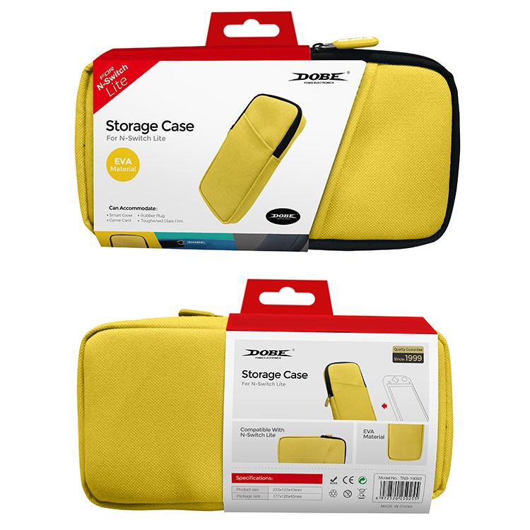 Чехол для хранения Nintendo Switch Lite, желтый, TNS-19093(yellow) DOBE Storage Case  #1