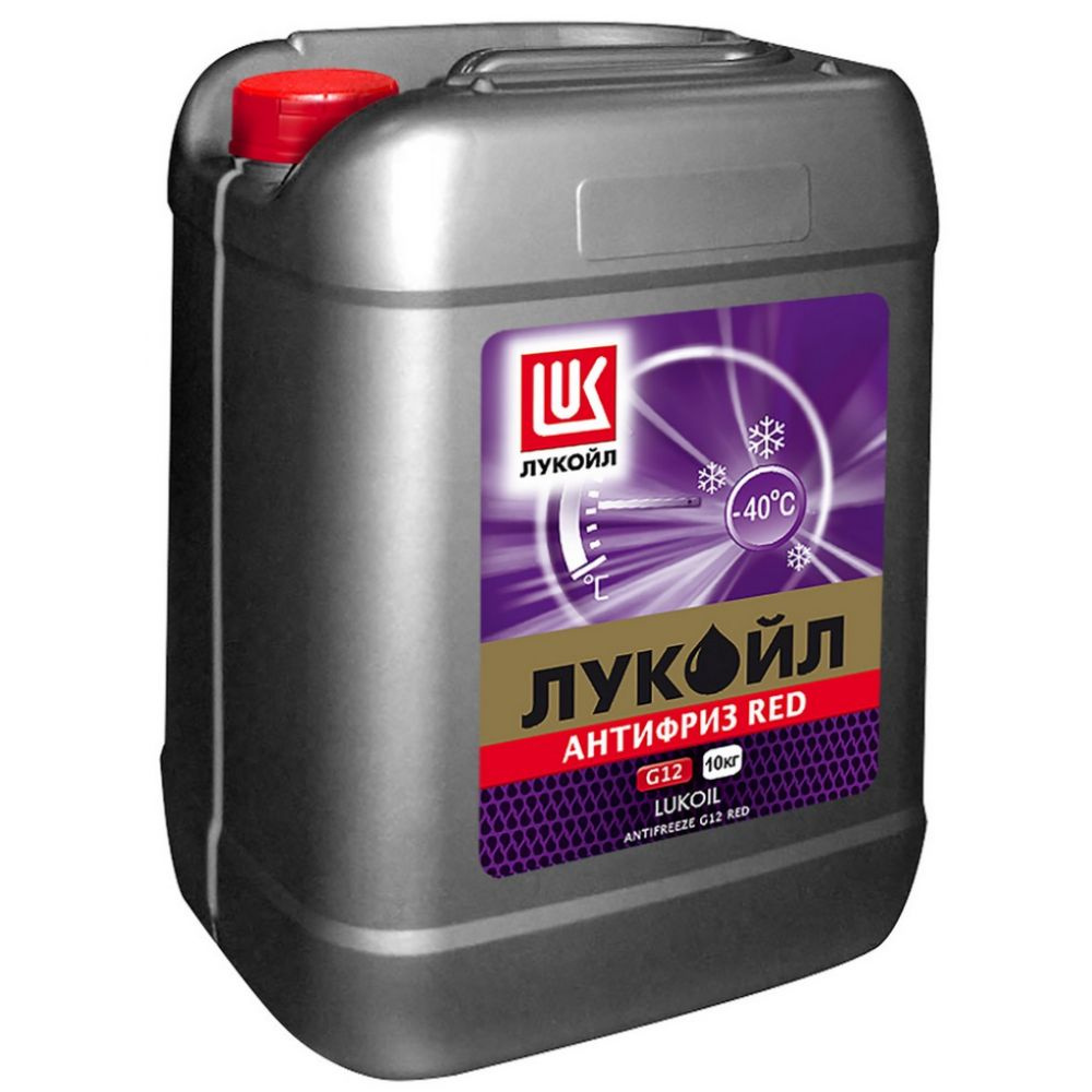 Антифриз ЛУКОЙЛ (LUKOIL) G12 Red_красный, Готовый раствор купить по  выгодной цене в интернет-магазине OZON (828124120)