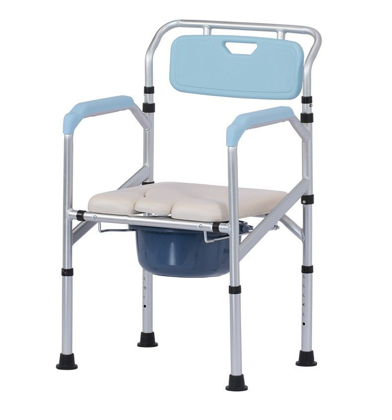 Кресло-стул QC-L031 с санитарным оснащением повышенной грузоподъемности ...