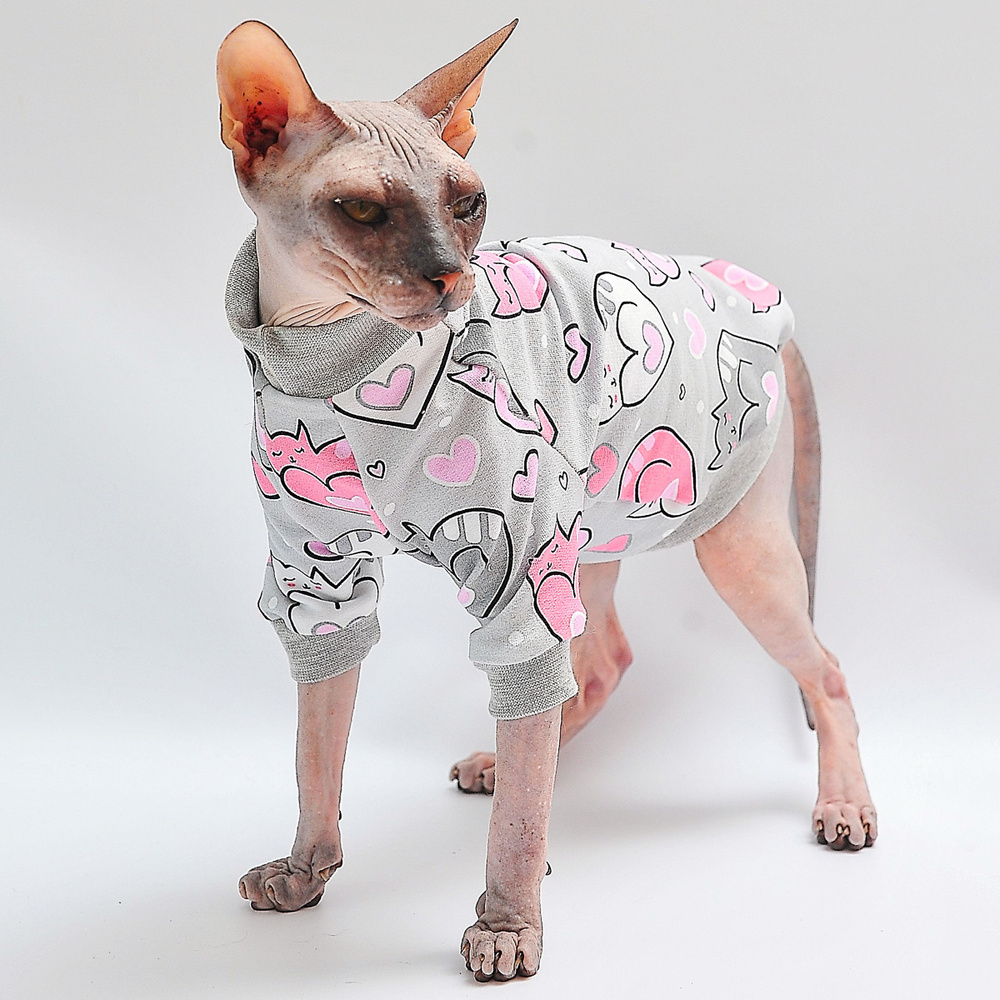 Одежда для животных кошек сфинкс и собак мелких пород, размер L
