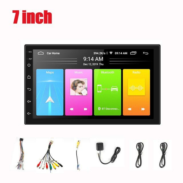 Магнитола 2din 7 дюймов 2GB+32GB Android 13 - WI-FI/ блютуз/радио FM+ ...