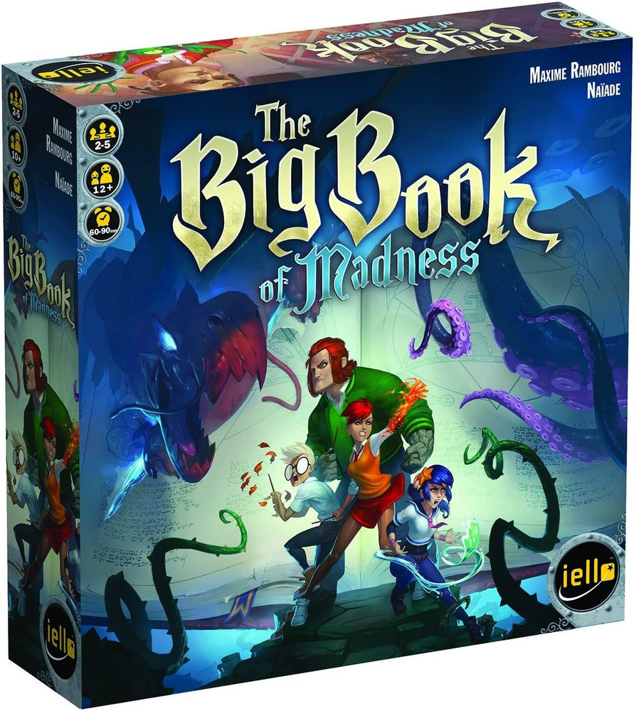 Настольная игра The Big Book of Madness / Большая Книга Безумия на  английском языке - купить с доставкой по выгодным ценам в интернет-магазине  OZON (869107093)