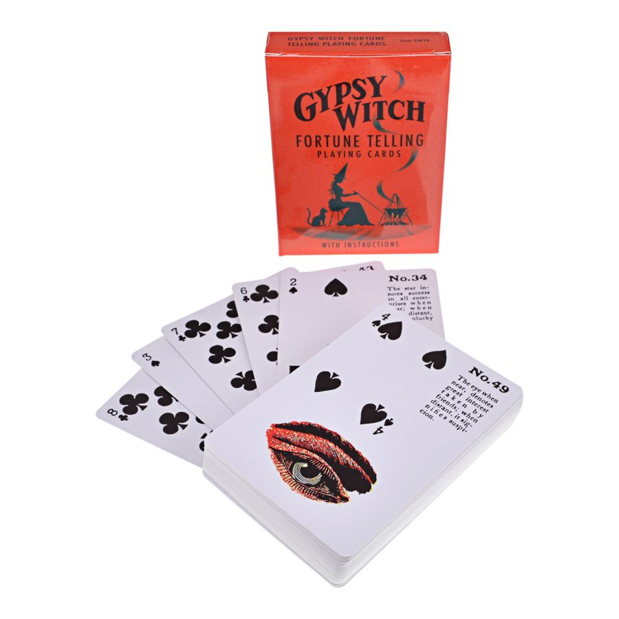 Карты таро Gypsy Witch Fortune Telling Playing Cards Цыганская ведьма  гадает на игральных картах - купить с доставкой по выгодным ценам в  интернет-магазине OZON (877779596)