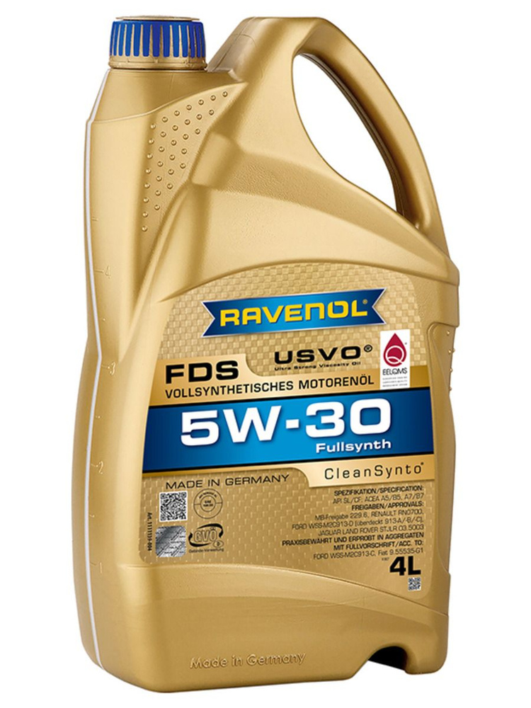 RAVENOL FDS 5W-30 Масло моторное, Синтетическое, 4 л #1