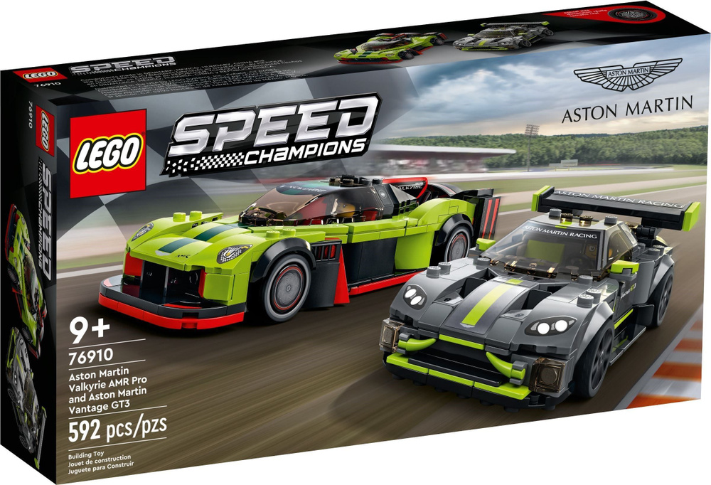 LEGO Speed Champions 76910 Aston Martin Valkyrie AMR Pro Aston Martin Vantage GT3 OZON 1275764680