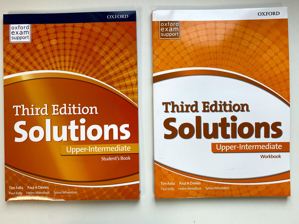 Solutions Upper-Intermediate Third Edition, Student Book.