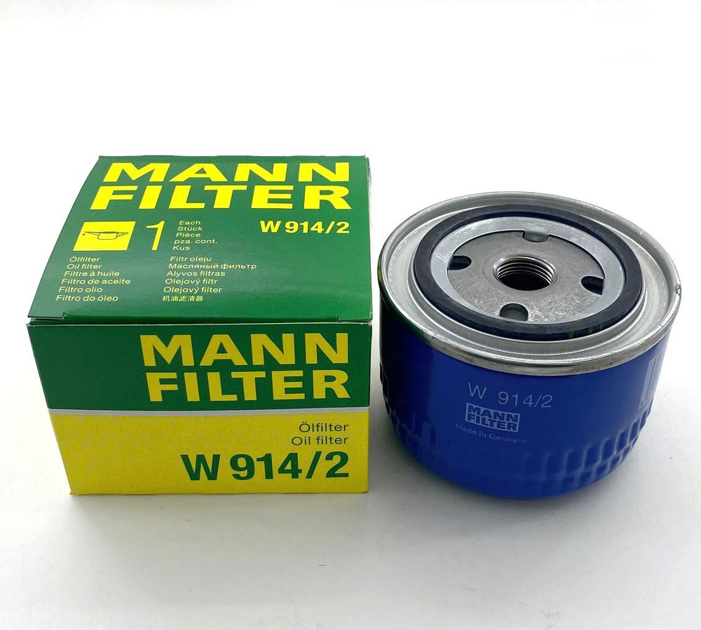 MANN FILTER Фильтр масляный арт. W9142