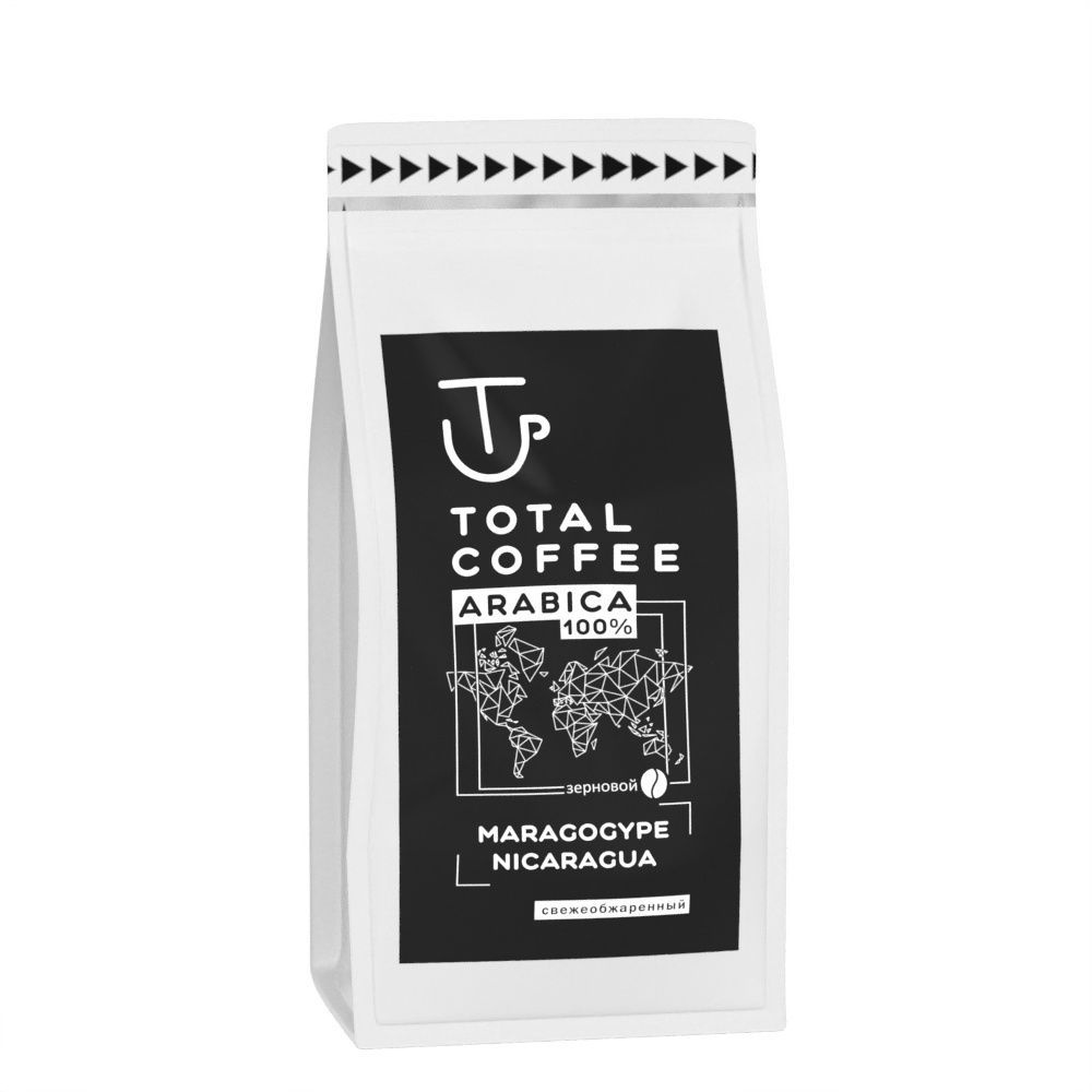 Кофе в зернах Total Coffee Maragogype Nicaragua, 1 кг. - купить с ...