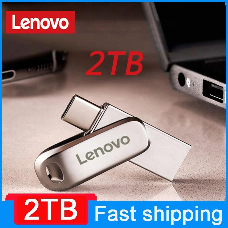 USB-флеш-накопитель Lenovo оригинал 512 ГБ 256 ГБ 128 ГБ 2 ТБ USB 3.1 ...