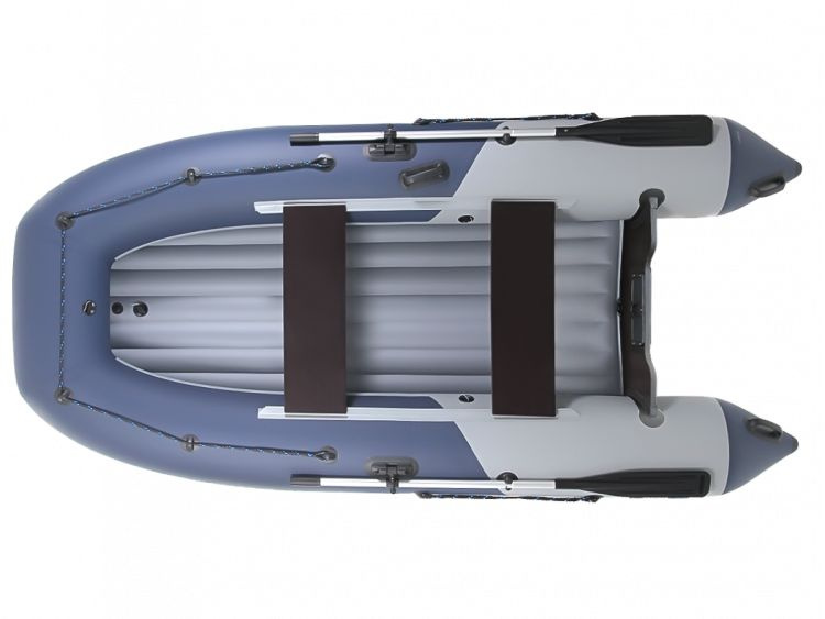 Надувная лодка НДНД Grouper 310, серо-синий - купить по выгодной цене винтернет-магазине OZON (897060852)