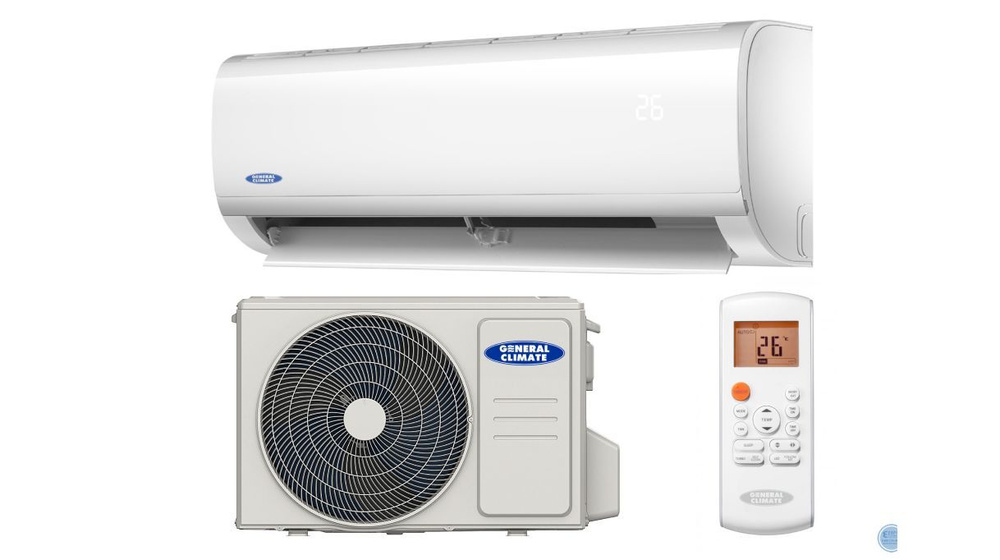 Сплит-система General Climate PULSAR On/Off GC-R09HR/GU-R09H #1