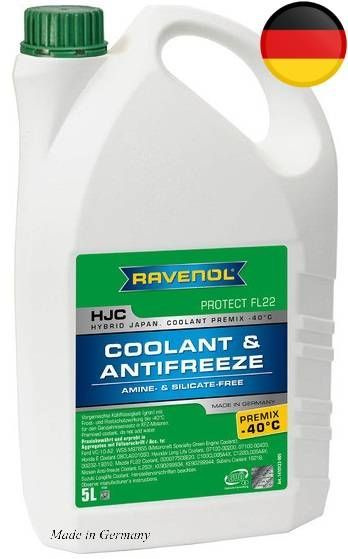 Антифриз RAVENOL HJC Protect FL22 , 5л #1