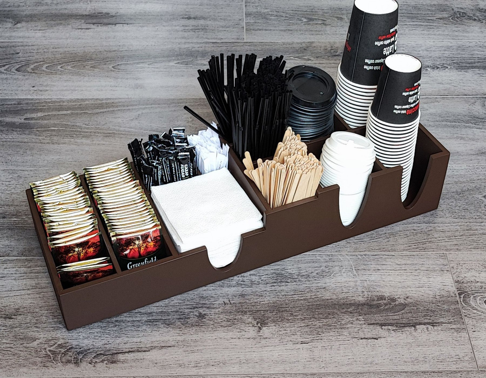 Салфетница ADWOODCRAFT Органайзер для барной стойки, кафе, шаурмы ...