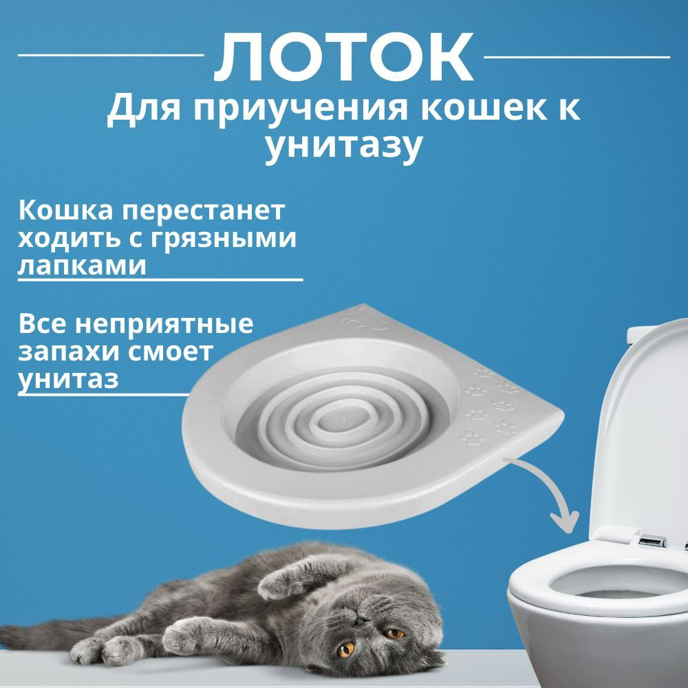 туалет для кота на унитаз