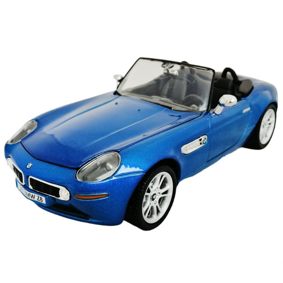 BMW Z8 roadster 2001 года 1:24 коллекционная металлическая модель  автомобиля MotorMax 73257 blue - купить с доставкой по выгодным ценам в  интернет-магазине OZON (357888283)