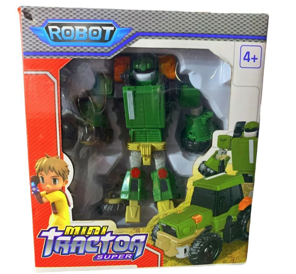 Тобот Мини Робот - Трактор Трансформер - купить с доставкой по выгодным ...