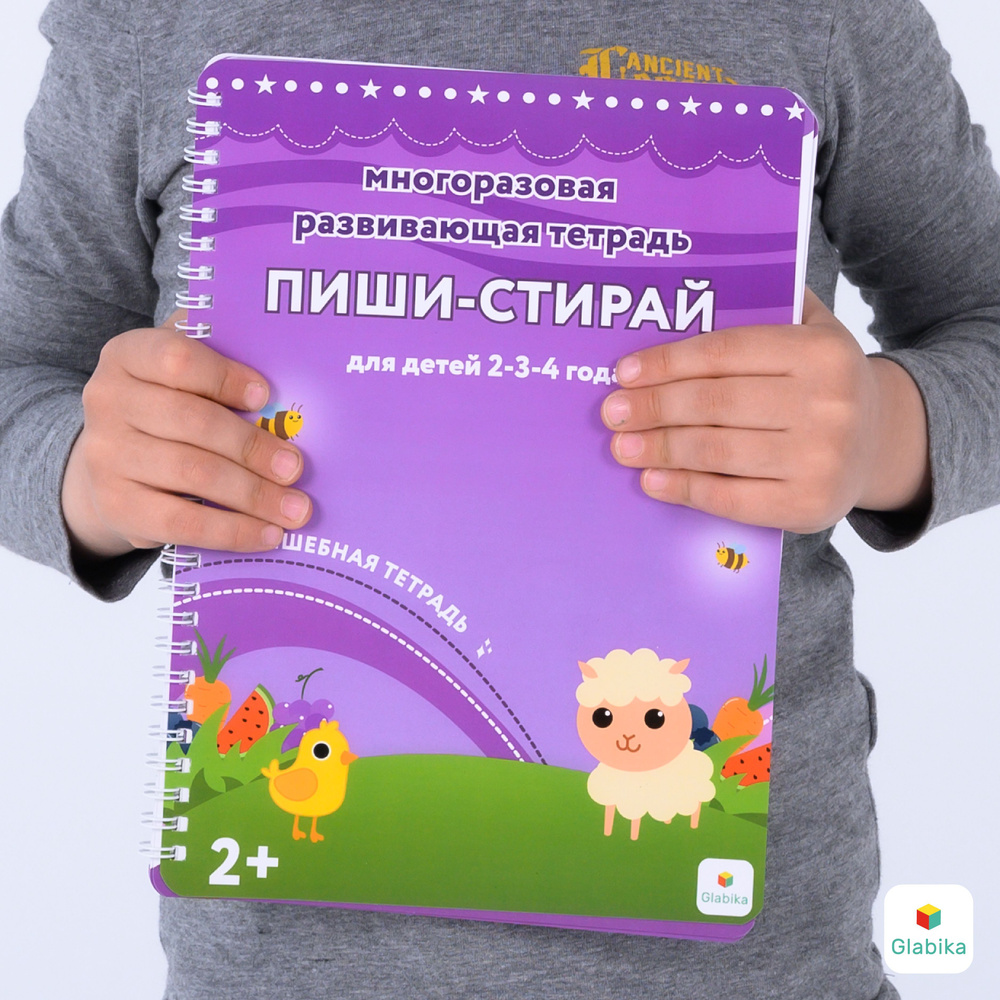 Тетрадь Пиши-Стирай развивающая книга для детей - купить с доставкой по ...