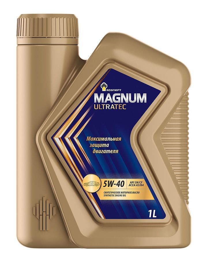 Rosneft Magnum Ultratec 5W-40 Масло моторное, Синтетическое, 1 л #1