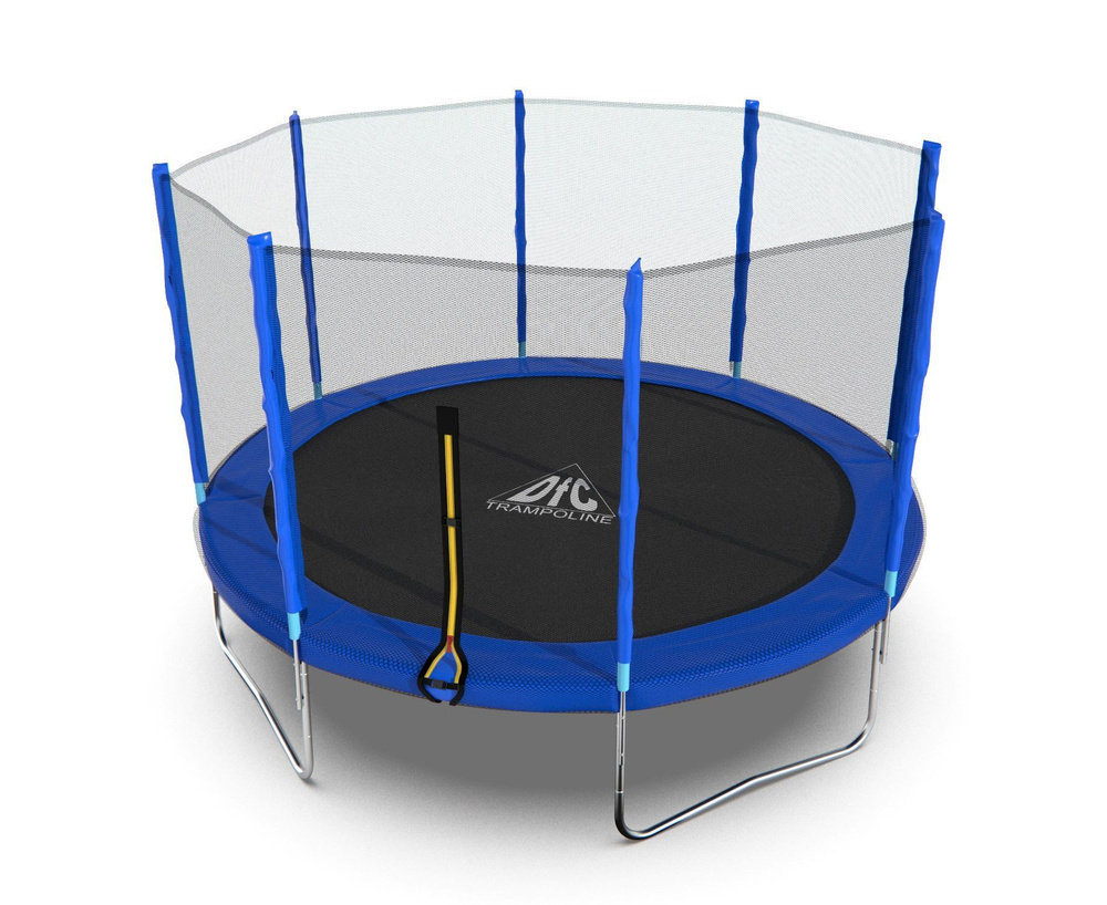 Батут каркасный DFC Fitness_Trampoline//батут - купить по выгодной цене в  интернет-магазине OZON (295696700)