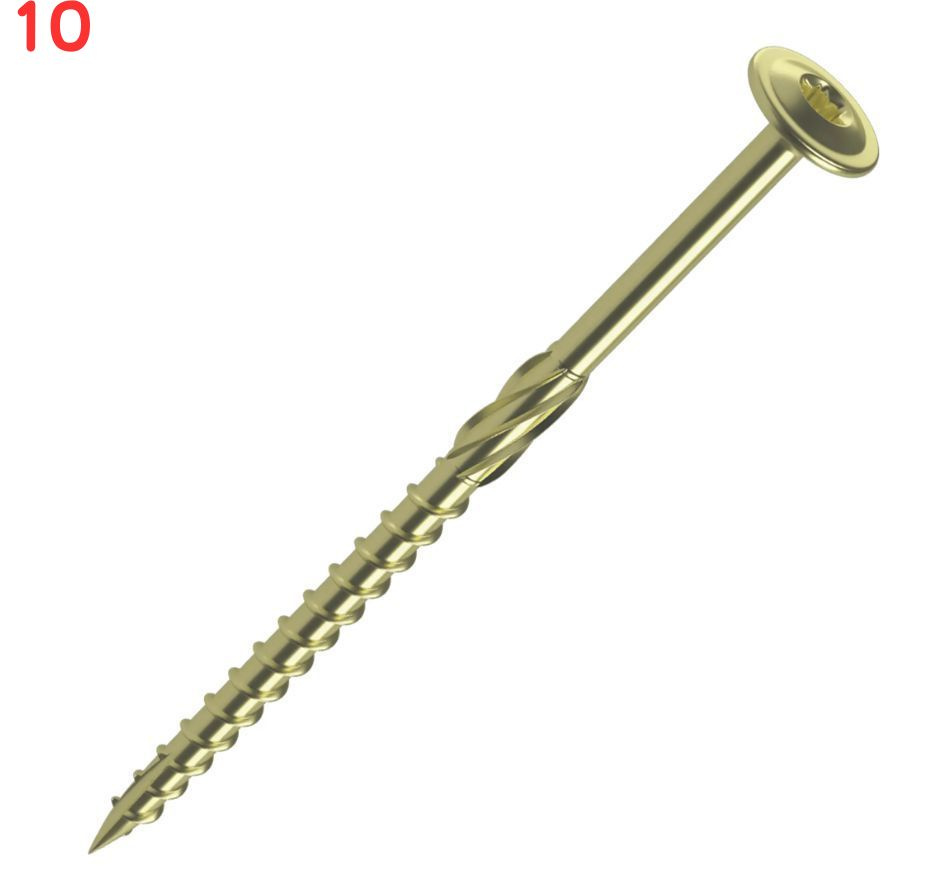 Саморез 8 x 120 мм 10 шт. - купить по выгодной цене в интернет-магазине ...