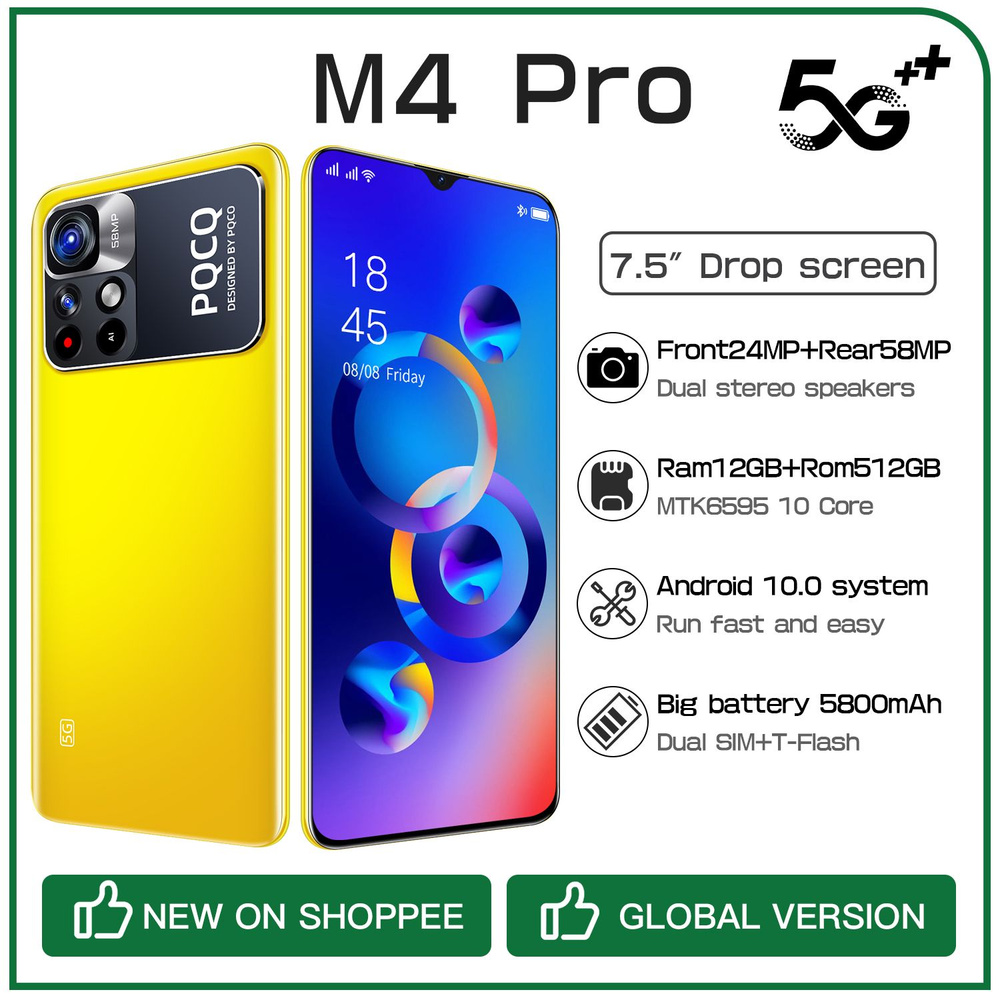 Смартфон m6 pro 12 512 гб