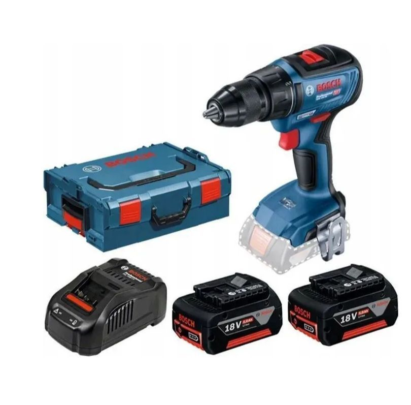 Шуруповерт Bosch Шуруповерт GSR 18V-50, 5,0Ач, з/у, кейс (06019H5001 ...