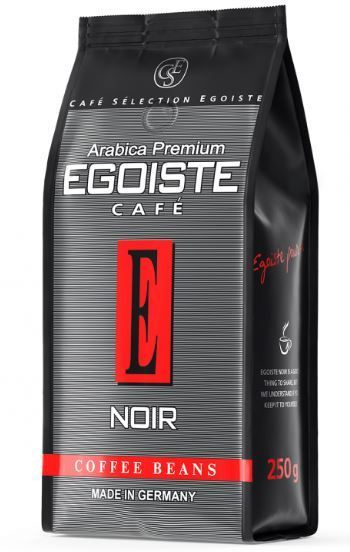 Кофе Эгоист Нуар в зернах 250 гр (Egoiste Noir) натуральный мягкая ...