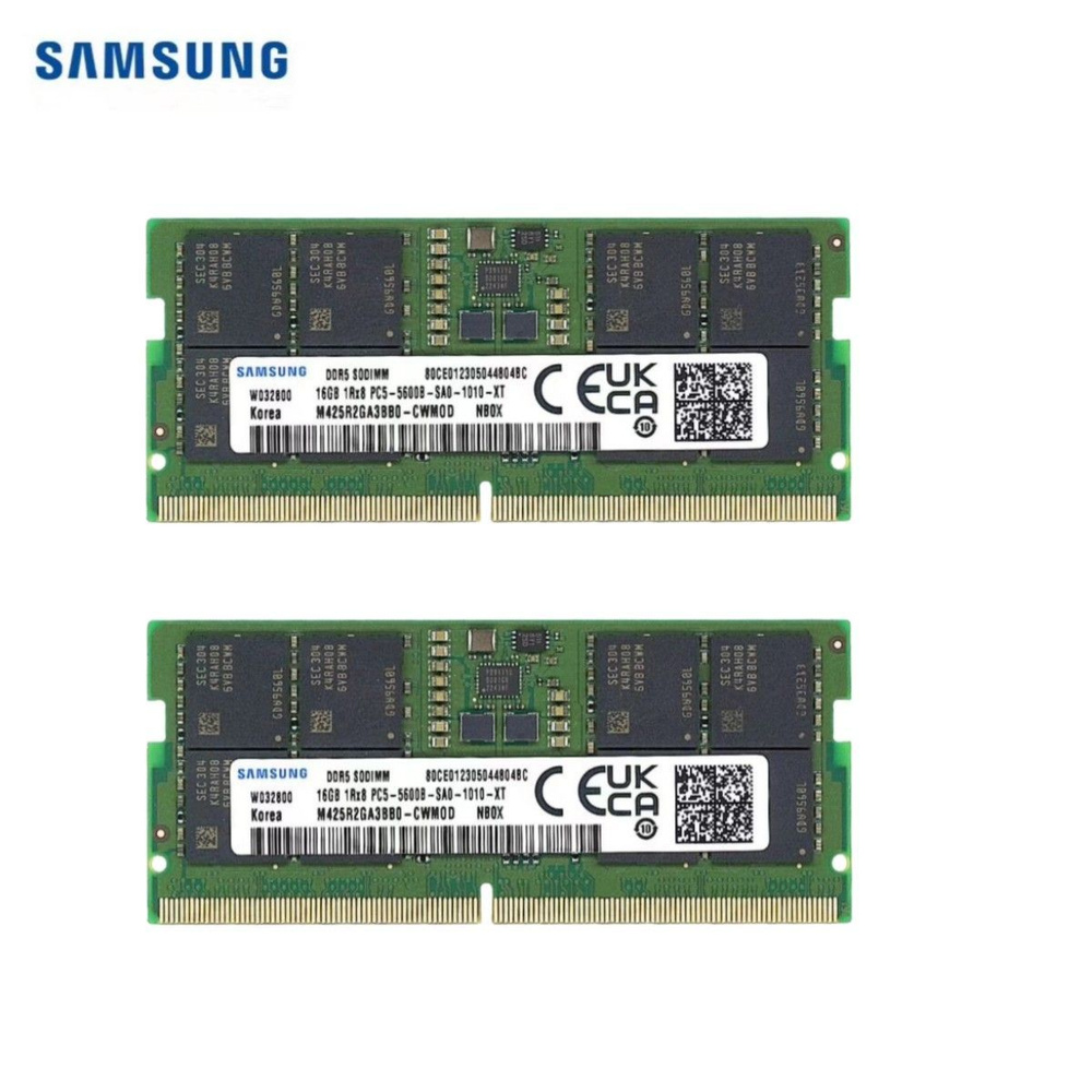 Модуль оперативной памяти SAMSUNG DDR5 5600 МГц16 ГБ (M425R2GA3BB0-CWM) -  купить по выгодной цене в интернет-магазине OZON (989314013)