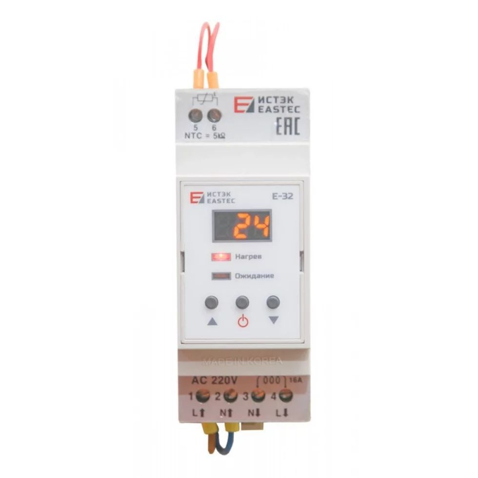 Терморегулятор/термостат Eastec E-32 для систем "Антилёд" #1