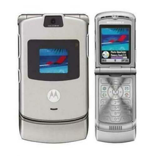 Мобильный телефон Motorola RAZR V3i, серебристый - купить по выгодной ...