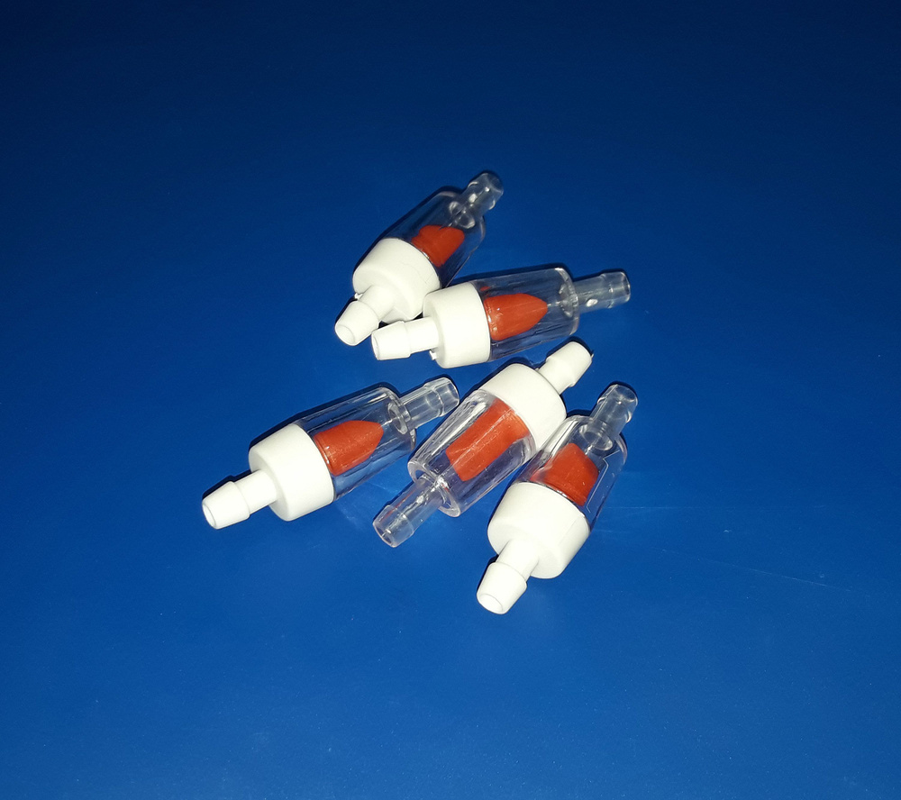 Обратный клапан для воздуха 5 шт. Check Valve Red красный разборный ...