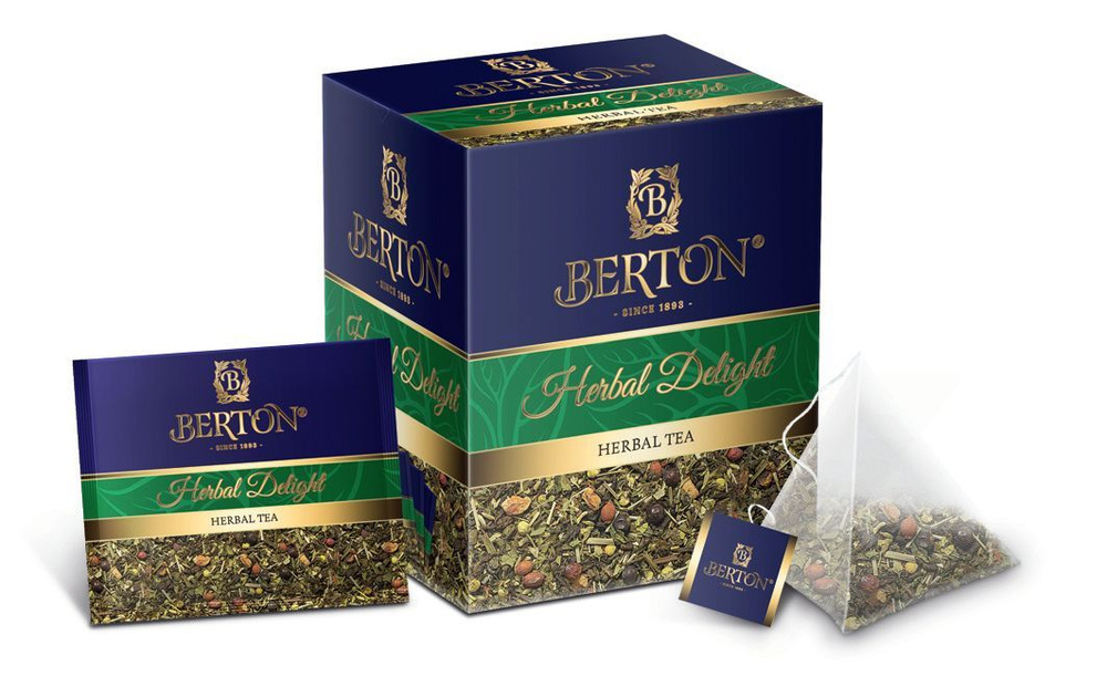 Чай BERTON на чашку Травяное удовольствие (2 г х 20 шт) #1