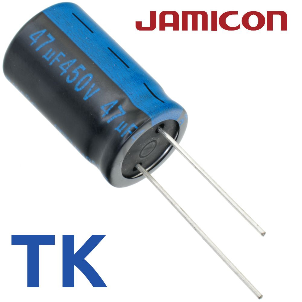 47мкФ 450В / TK / 16x25 / 105 С / конденсатор электролитический (3шт ...