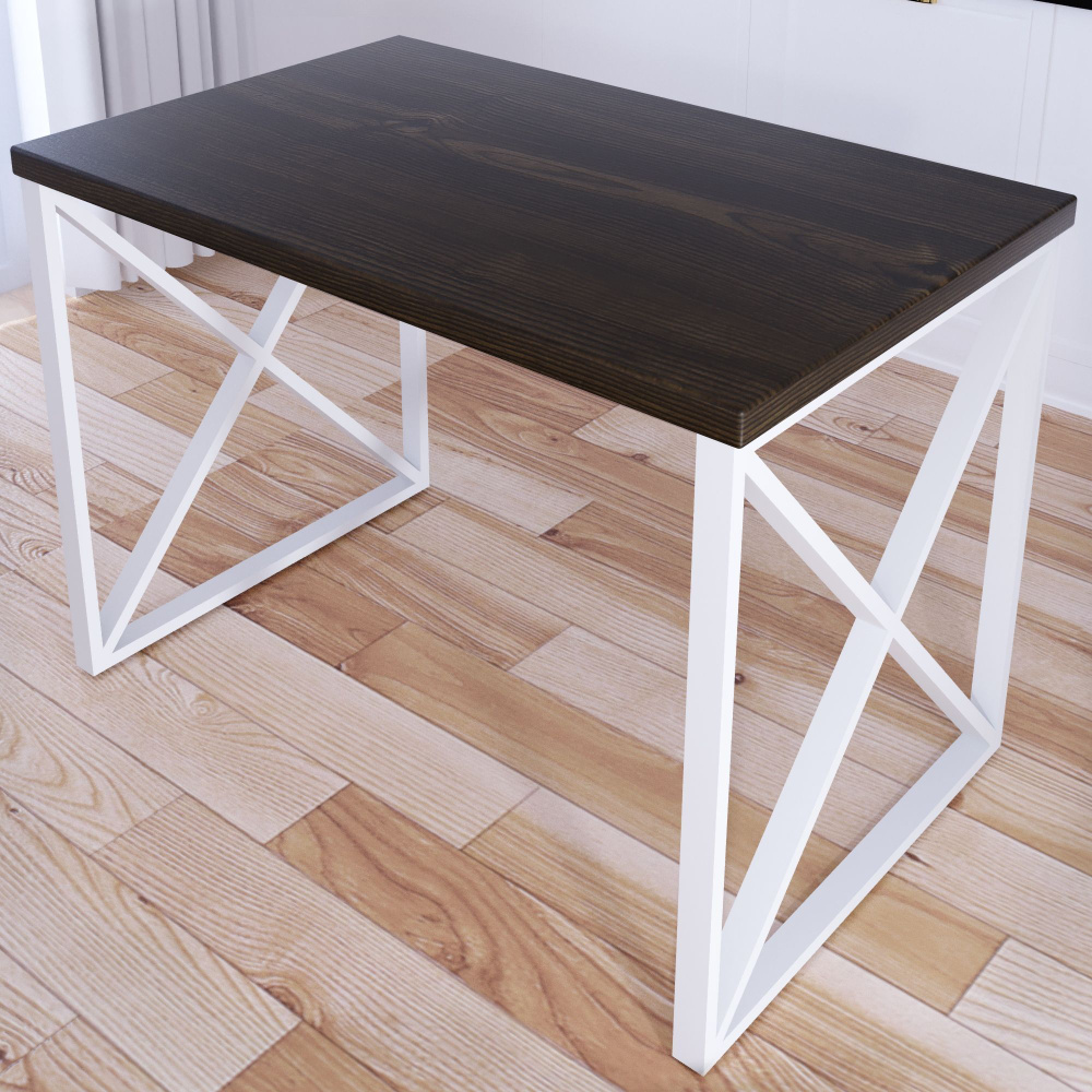 Стол обеденный Solarius Нераскладной кухонный Loft со столешницей цвета ...