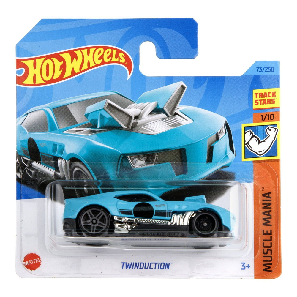 Машинка Hot wheels базовая коллекция в дисплее TWINDUCTION