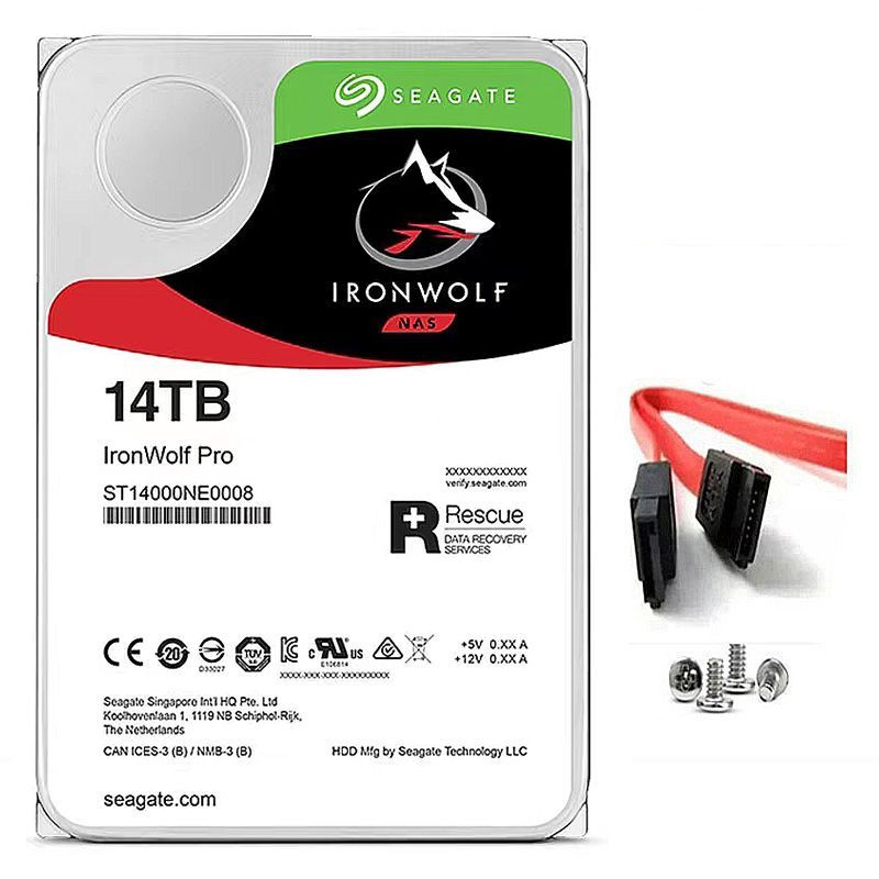 14 ТБ Внутренний жесткий диск Seagate IronWolf-1 (ST14000NE0008 ...