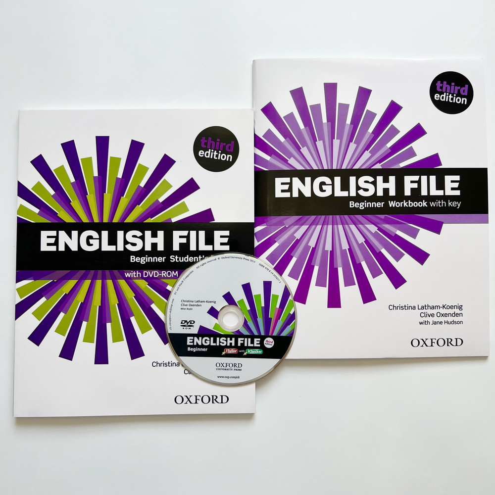 English File beginner 3rd edition Учебник+Тетрадь+CD | Latham-Koening  Christina