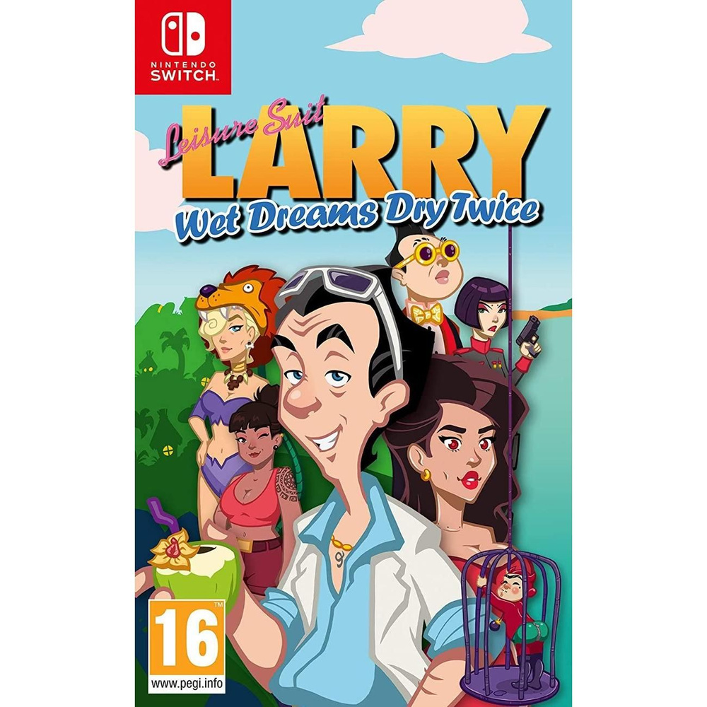 Игра Leisure Suit Larry: Wet Dreams Dry Twice (Nintendo Switch, Русские  субтитры)