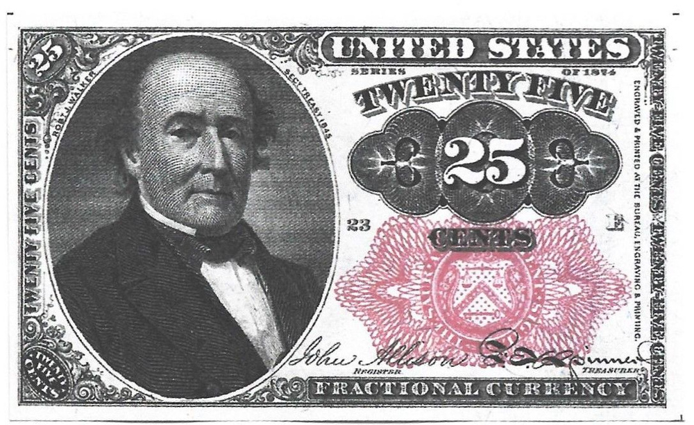 Копия банкноты, США, 1874 год, 1 шт - купить по выгодной цене в ...