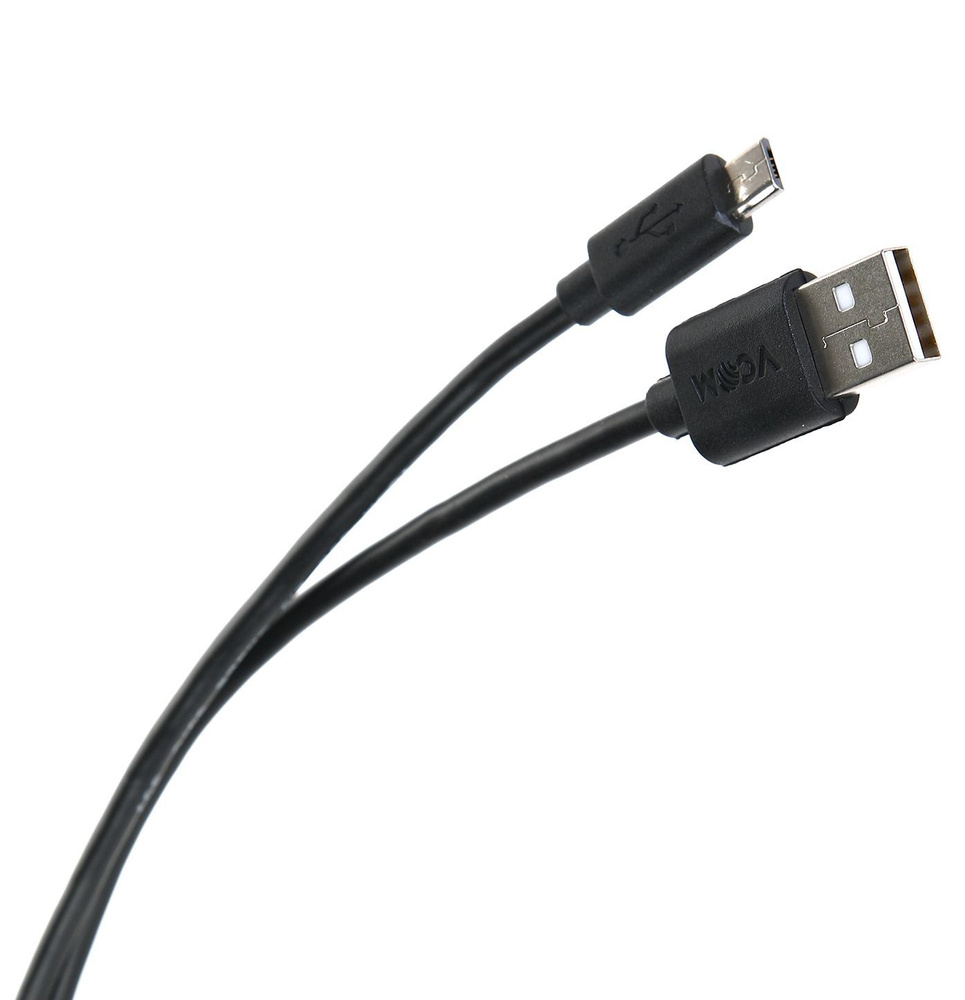 Кабель для зарядки смартфона USB 2.0 Type A Micro USB Type B VCOM 1.8 метра  проводник медь (VUS6945-1.8M)