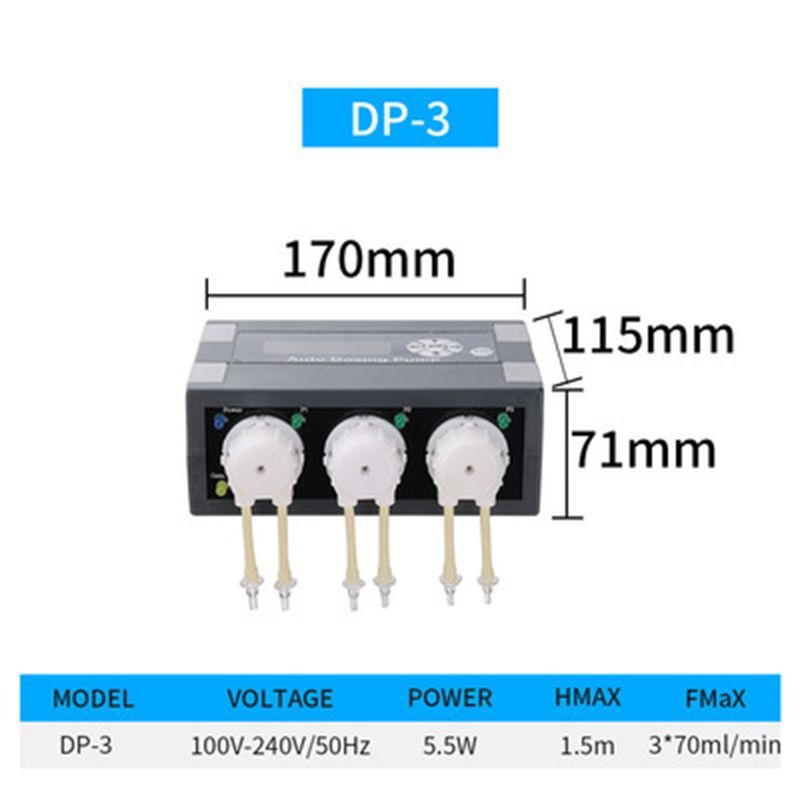 Автоматический титрующий насос JEBAO DP2 DP3 DP4 DP3 DP-4S Coral Cylinder Автоматический дозирующий насос #1