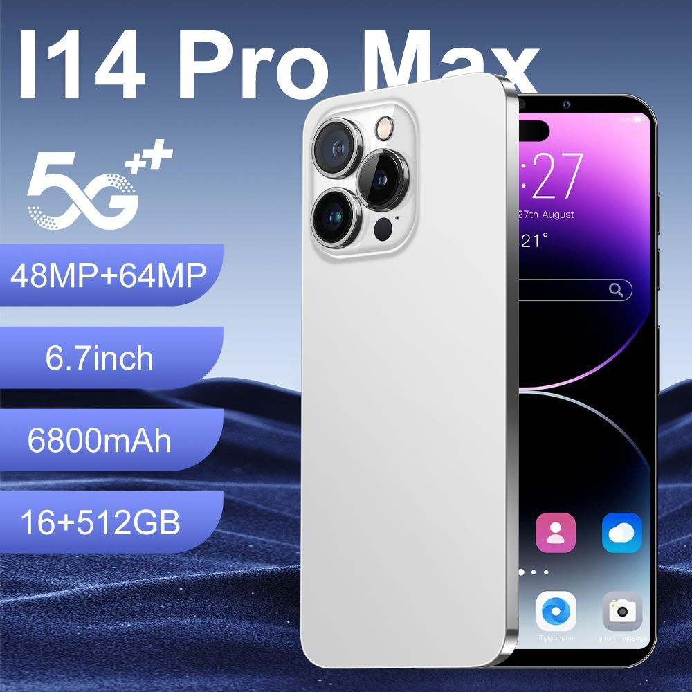 Смартфон i14promax - купить по выгодной цене в интернет-магазине OZON  (1059387002)