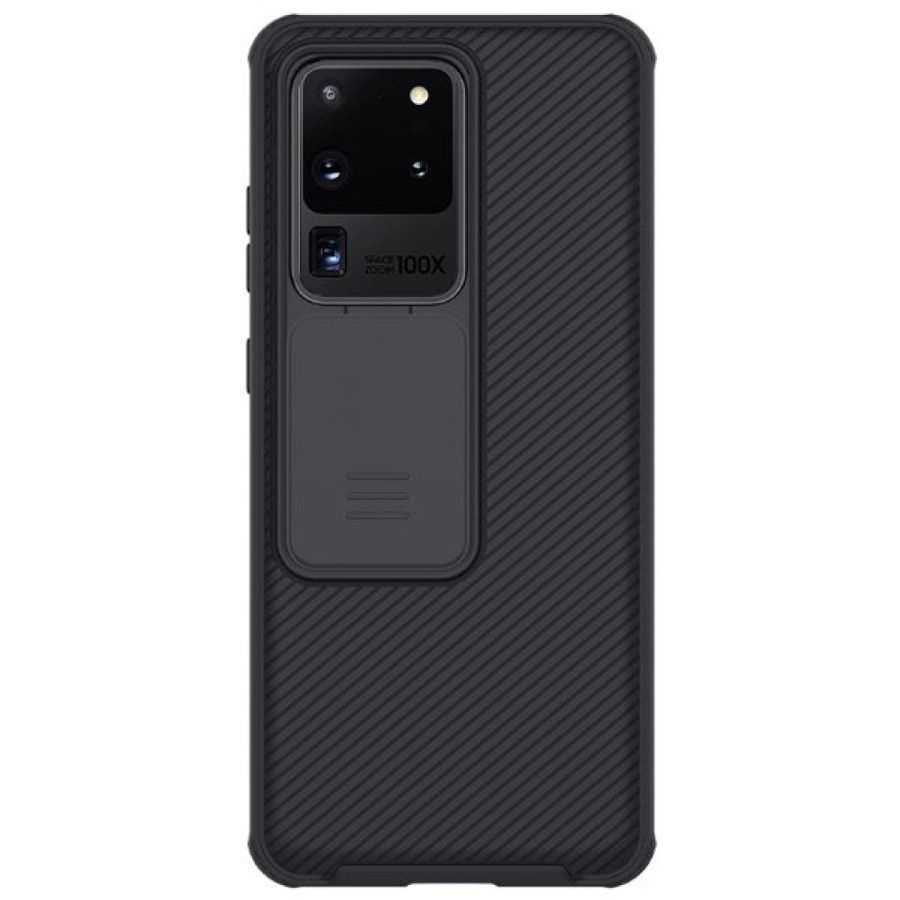 Чехол защитный на телефон Самсунг Galaxy S20 Ultra Nillkin CamShield Pro  Case черный ТПУ с защитой камеры - купить с доставкой по выгодным ценам в  интернет-магазине OZON (404596770)